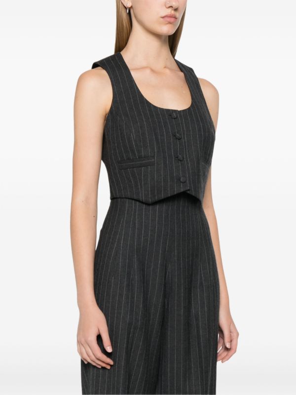 RACIL Grey Tony Waistcoat | Browns Waistcoats & Gilets