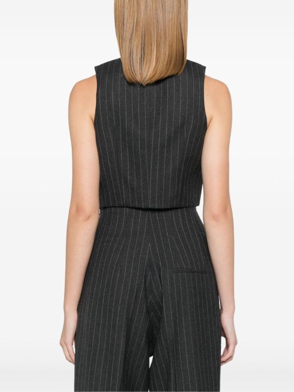 RACIL Grey Tony Waistcoat | Browns Waistcoats & Gilets