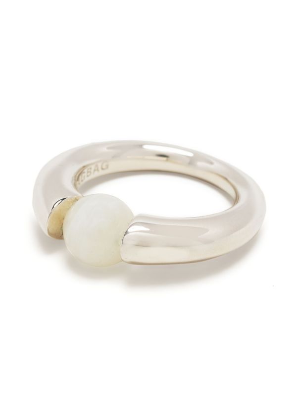 RAGBAG STUDIO Sterling Silver No.11024 Agate Ring | Browns Rings