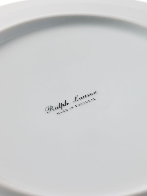 Ralph Lauren Home Black Astor Plate | Browns Plates & Bowls