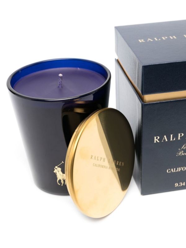 Ralph Lauren Home Blue California Romantic Ceramic Candle | Browns Candles