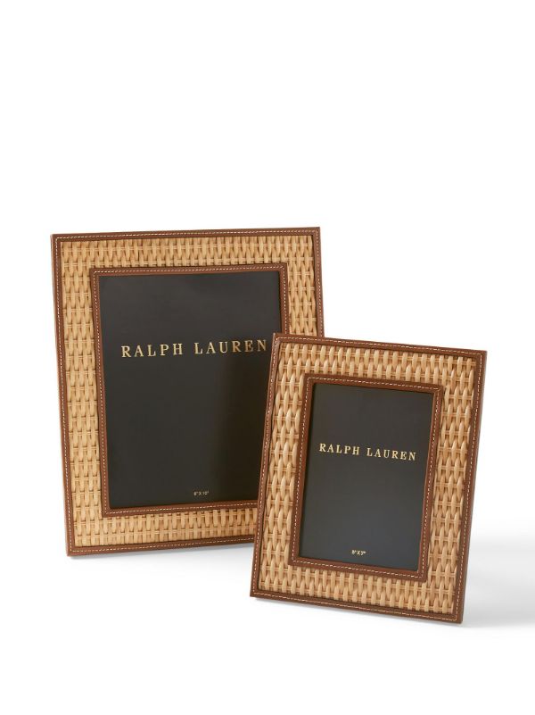 Ralph Lauren Home Brown Bailey Picture Frame Set | Browns Picture & Photo Frames