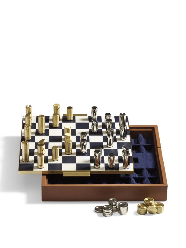 Ralph Lauren Home Brown Fowler Chess And Checkers Game Set | Browns Table Games