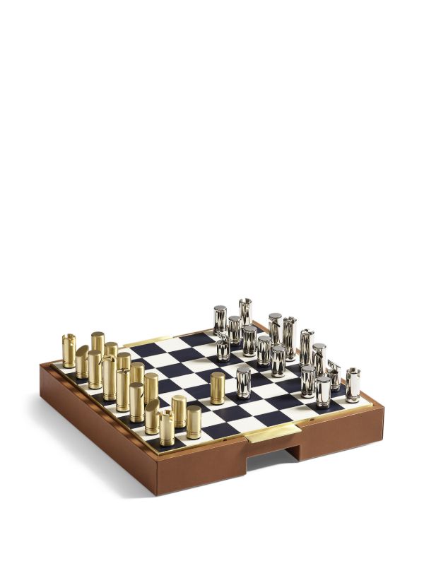 Ralph Lauren Home Brown Fowler Chess And Checkers Game Set | Browns Table Games