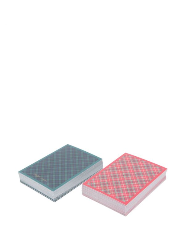 Ralph Lauren Home Brown Westover Playing Card Set | Browns Collectibles