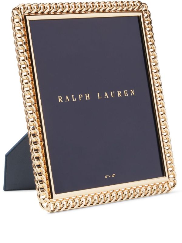 Ralph Lauren Home Gold-Tone Blake Frame | Browns Picture & Photo Frames