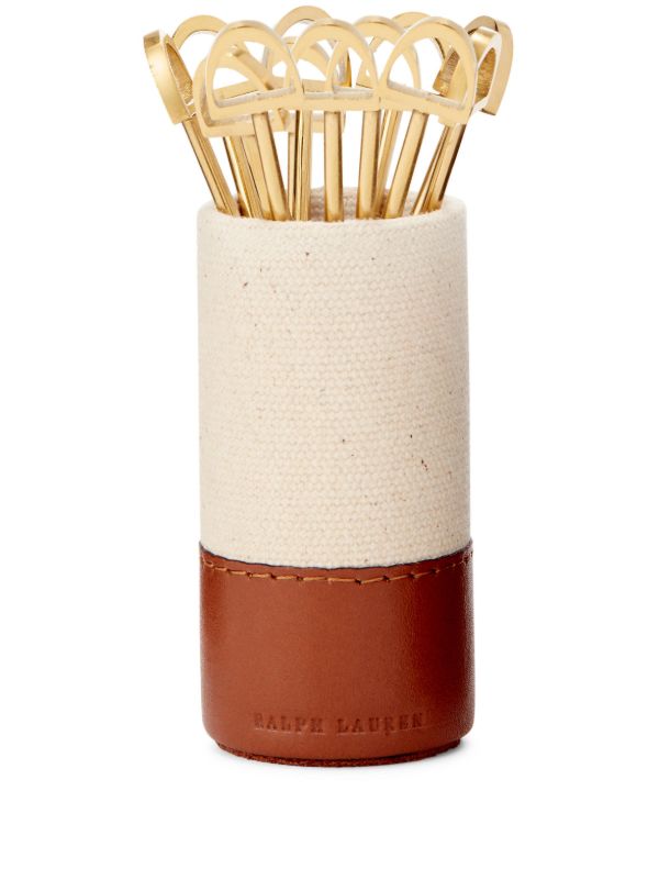 Ralph Lauren Home Gold-Tone Garrett Cocktail Picks | Browns Barware