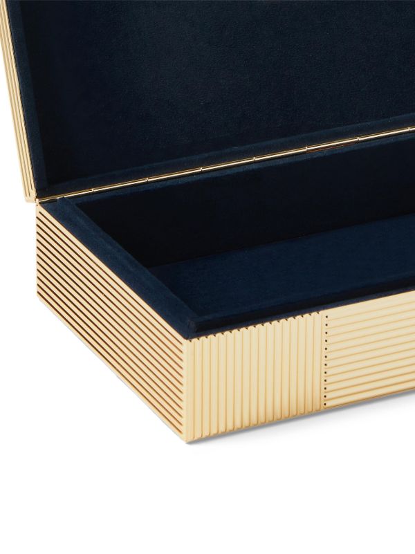 Ralph Lauren Home Gold-Tone Luke Brass-Plated Box | Browns Trinket Boxes