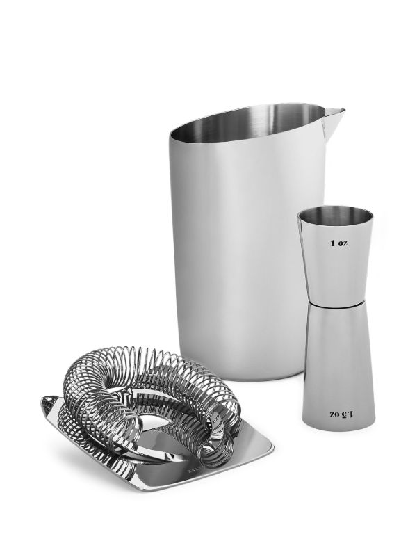 Ralph Lauren Home Silver-Tone Academy Bar Tool Box Set | Browns Barware