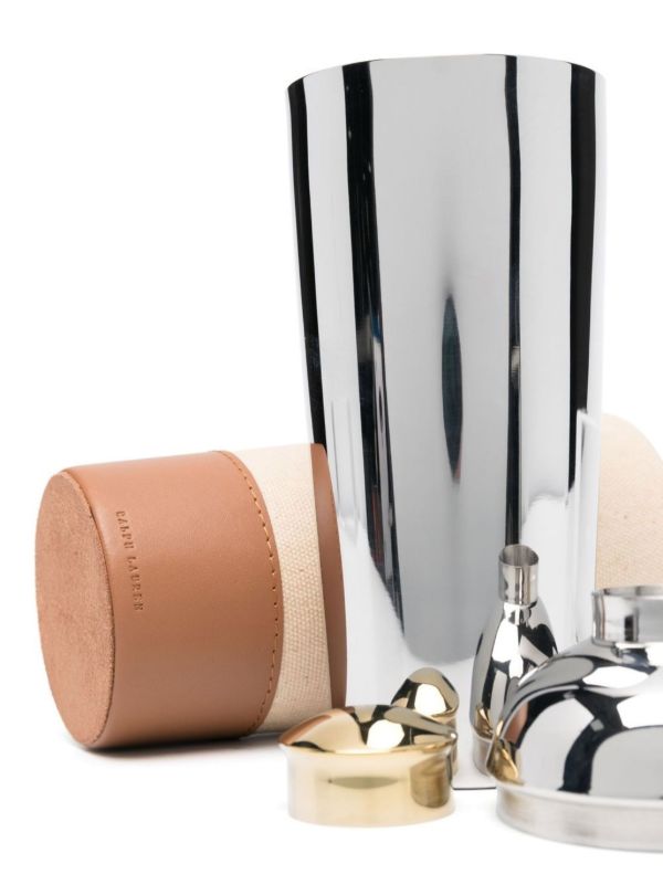 Ralph Lauren Home Silver-Tone Garrett Cocktail Shaker | Browns Barware