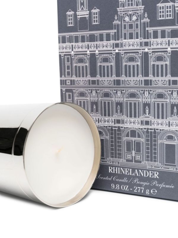 Ralph Lauren Home Silver-Tone Rhinelander Logo-Debossed Candle | Browns Candles