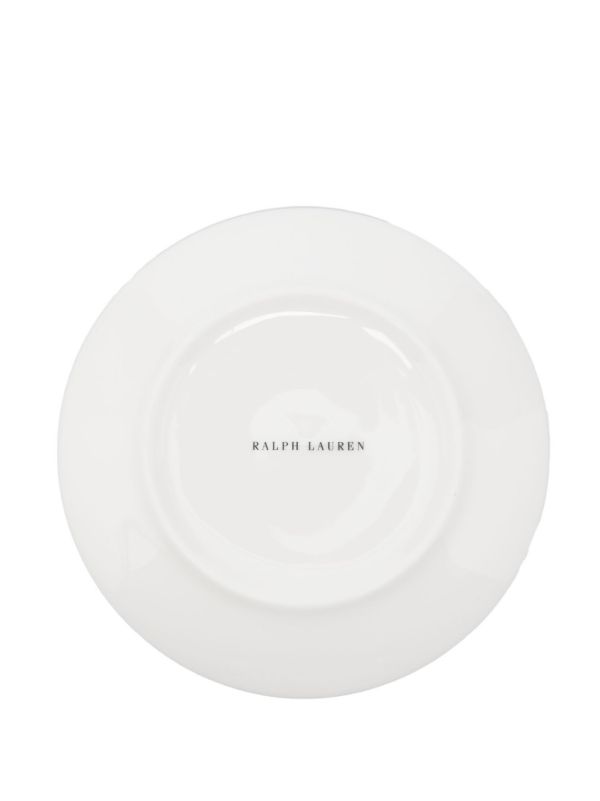 Ralph Lauren Home White Ralph's Canapé Plate Set | Browns Plates & Bowls