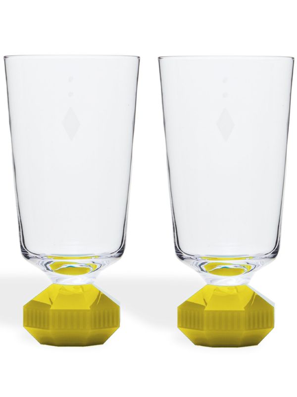 Reflections Copenhagen clear Chelsea Tall crystal glass set | Browns Glassware