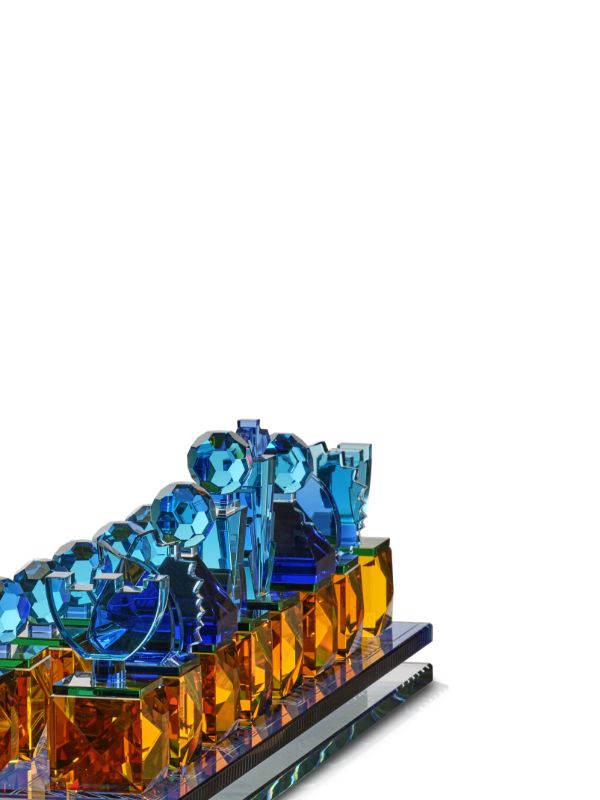 Reflections Copenhagen Crystal Chess Game | Browns Table Games