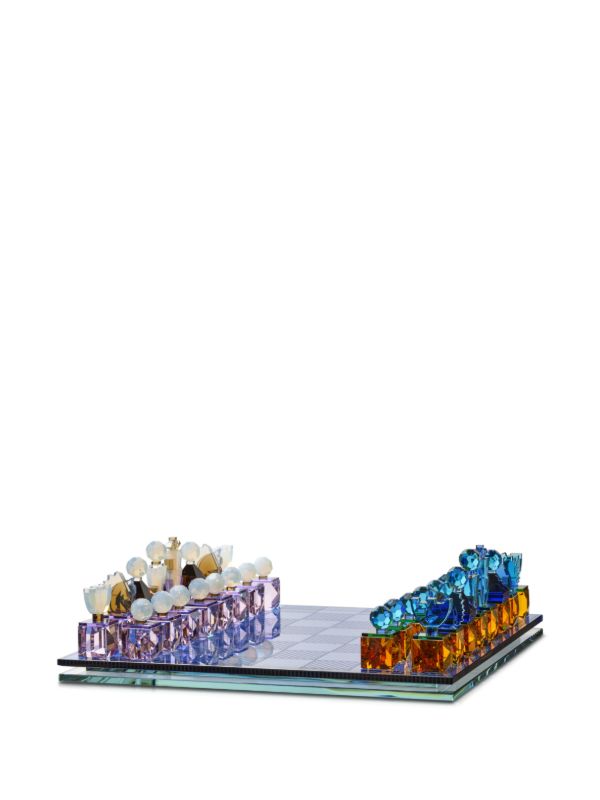 Reflections Copenhagen Crystal Chess Game | Browns Table Games