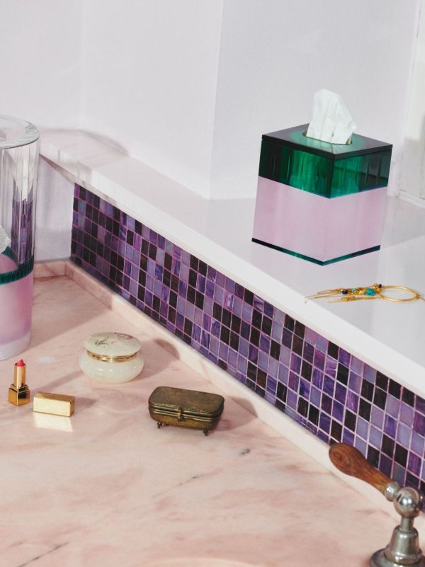 Reflections Copenhagen Glossy Tissue Box (12cm) | Browns Trinket Boxes