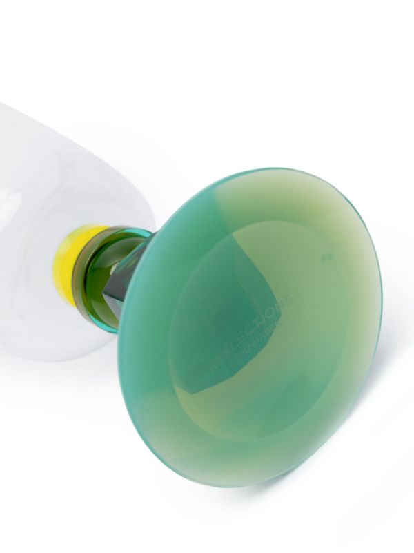 Reflections Copenhagen Green Mayfair Short Crystal Glasses Set | Browns Glassware