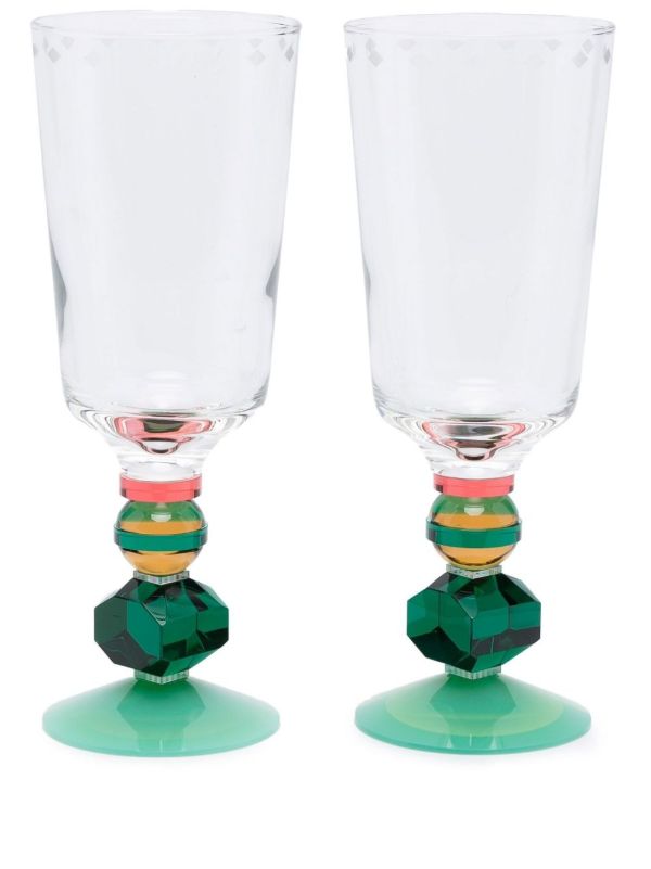 Reflections Copenhagen Mayfair tall glasses (set of 2) | Browns Glassware