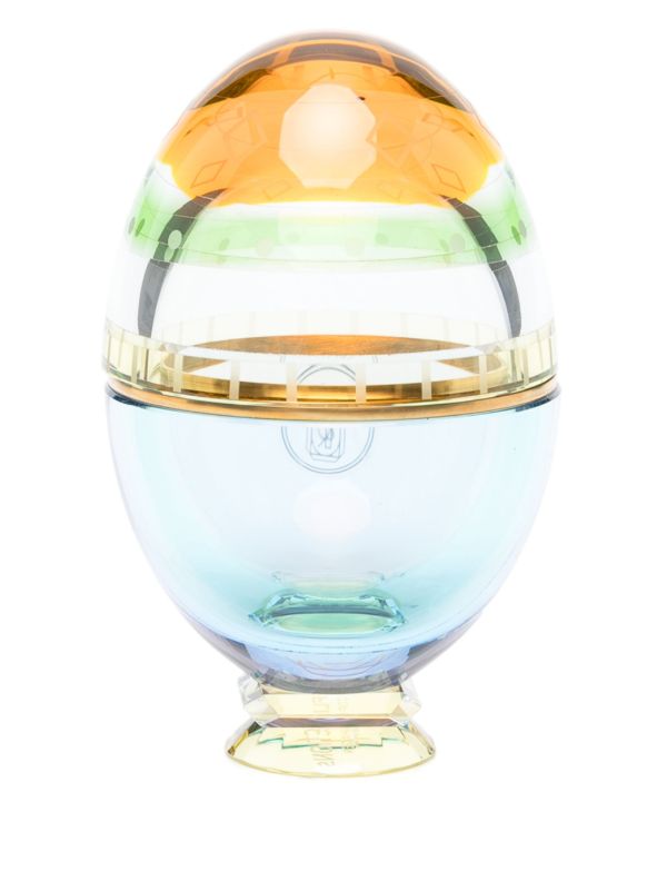 Reflections Copenhagen small Reflections Fantasia egg (10cm x 6cm) | Browns Decorative Objects