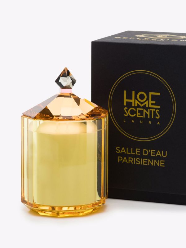 Reflections Copenhagen Yellow Laura Home Scent Candle | Browns Candles