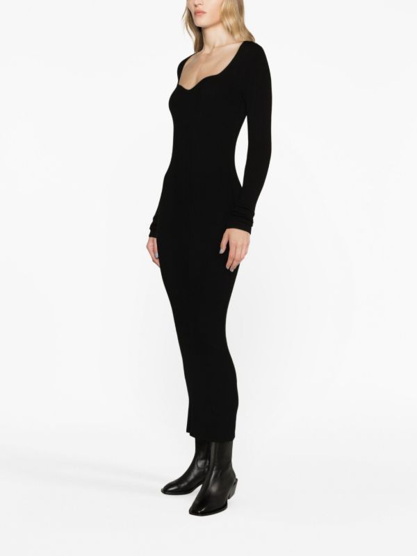 REMAIN Black Long Sleeve Dress | Browns Day Dresses