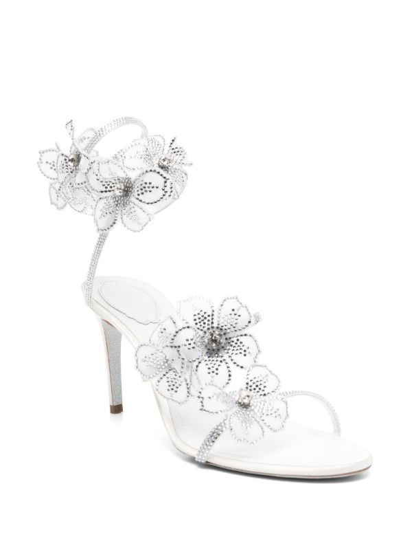 René Caovilla 80mm Floriane Sandals | Browns Sandals