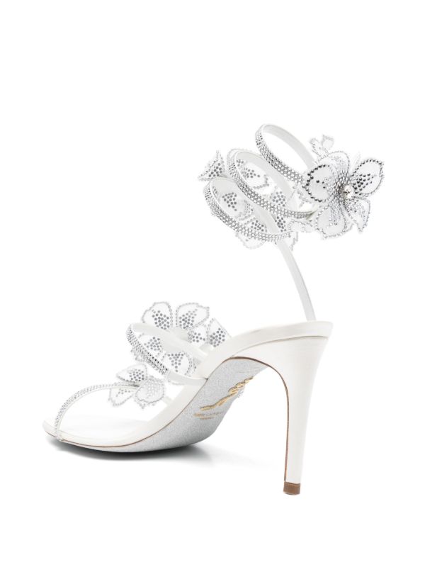 René Caovilla 80mm Floriane Sandals | Browns Sandals