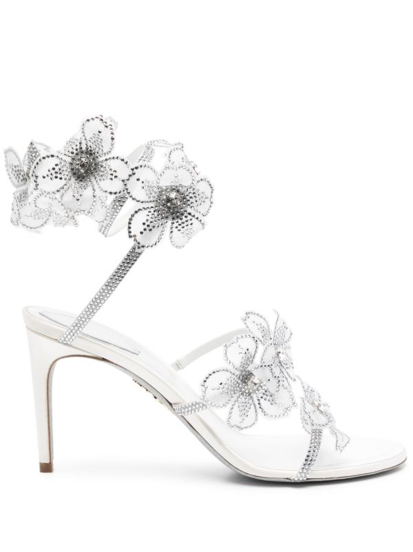 René Caovilla 80mm Floriane sandals | Browns Sandals