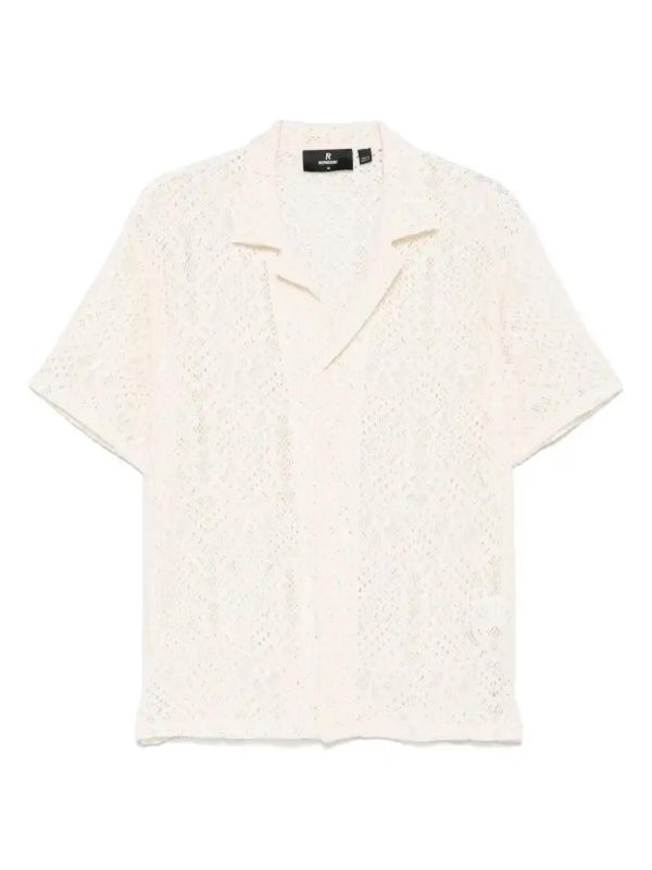 Represent all-over crochet shirt | Browns Shirts