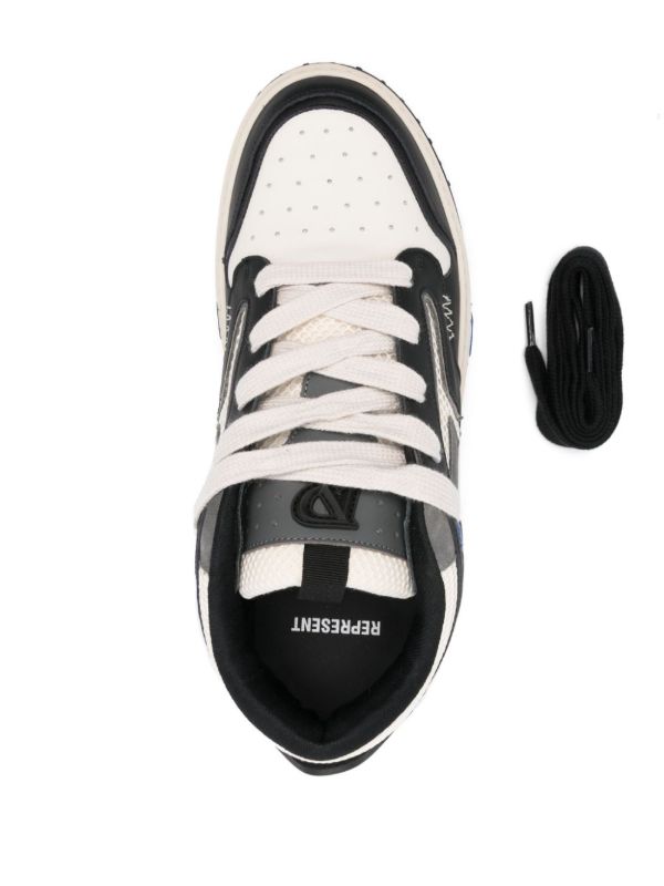 Represent Black Reptor Sneakers | Browns Low-Tops