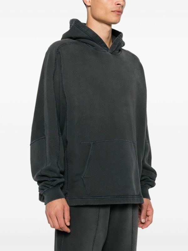 Represent Black Side-Slit Hoodie | Browns Hoodies
