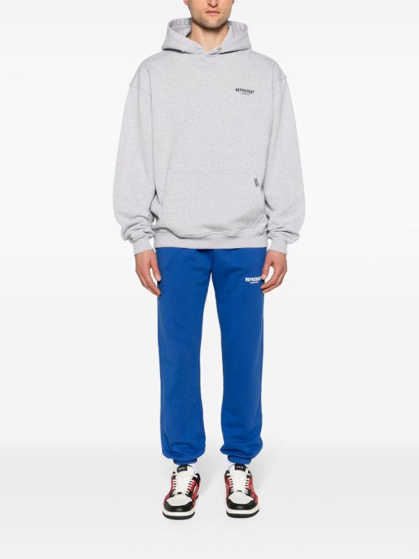 Represent Grey Owners Club Cotton Hoodie | Browns Hoodies