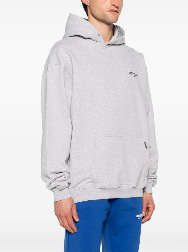 Represent Grey Owners Club Cotton Hoodie | Browns Hoodies