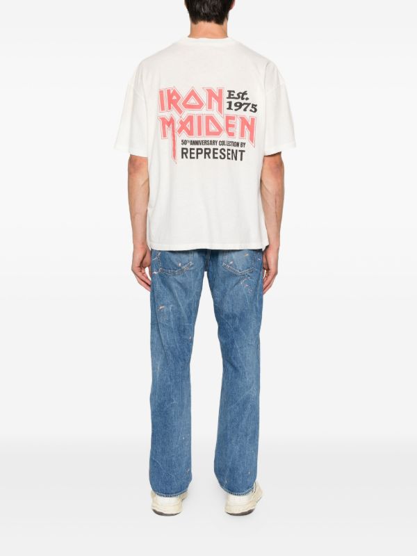 Represent Iron Maiden Anniversary T-shirt | Browns T-Shirts