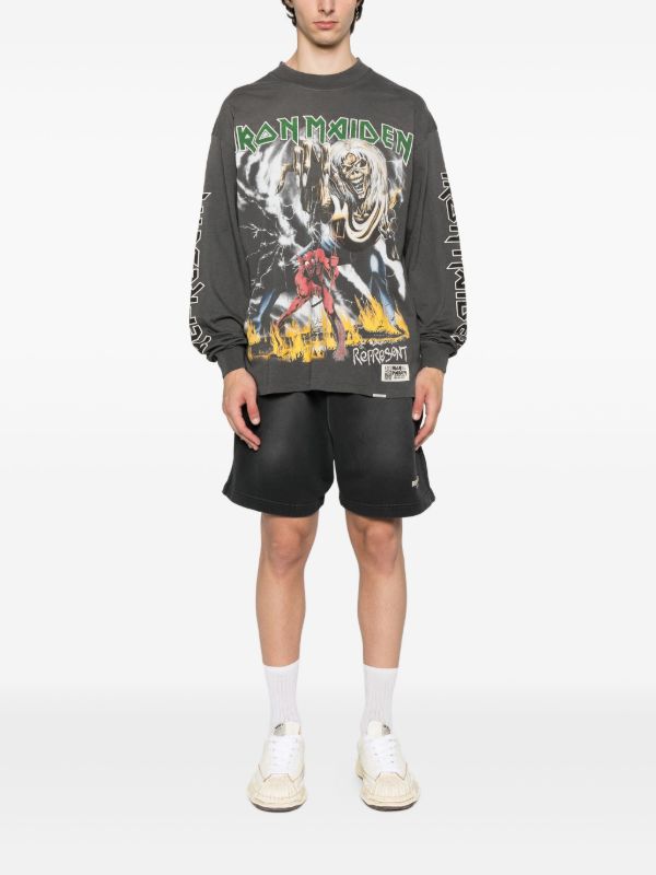 Represent Iron Maiden Number Of The Beast T-shirt | Browns T-Shirts