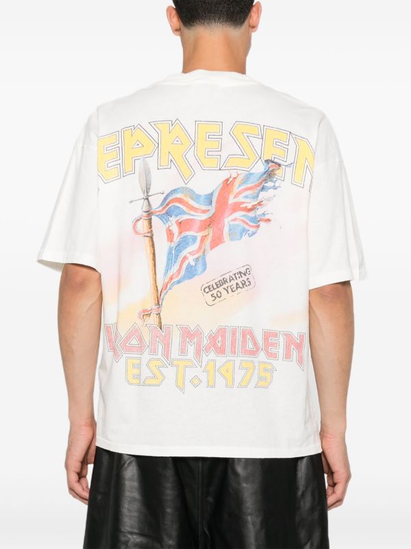 Represent Iron Maiden Steed T-shirt | Browns T-Shirts