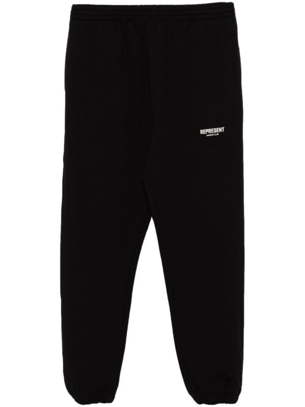 Represent logo-printed jogging trousers | Browns Sweatpants