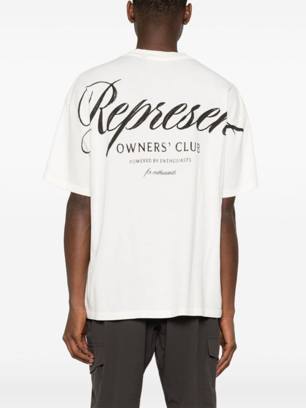 Represent Owners Club Script T-shirt | Browns T-Shirts