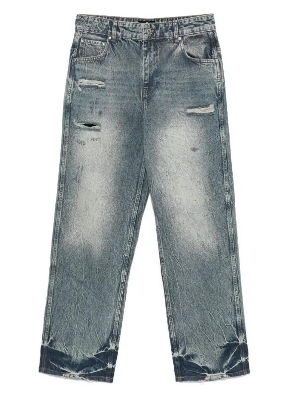 Represent R3 distressed jeans | Browns Regular & Straight-Leg Jeans