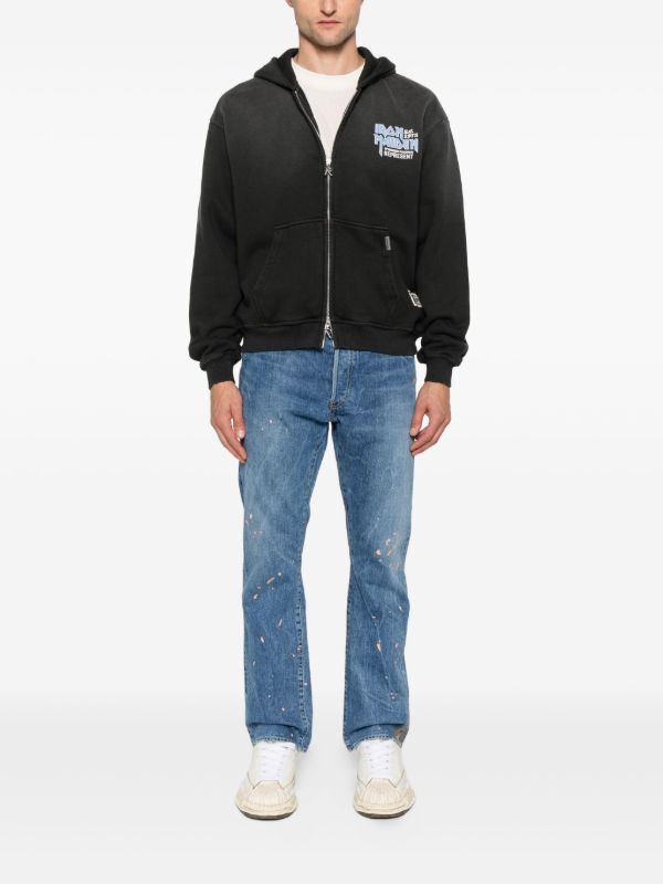 Represent X Iron Maiden Anniversary Zip-up Hoodie | Browns Hoodies