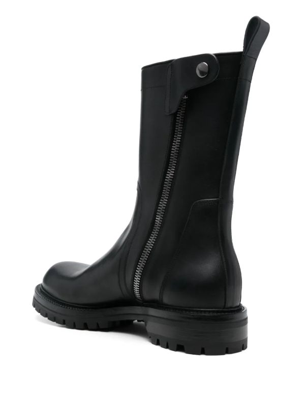 Rick Owens Black Army Creeper Boots | Browns Boots