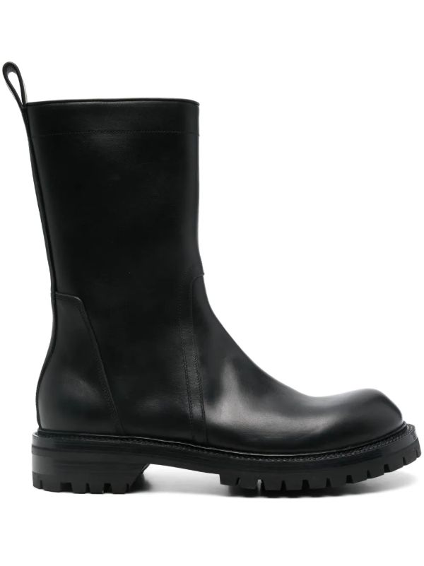 Rick Owens Black Army Creeper Boots | Browns Boots