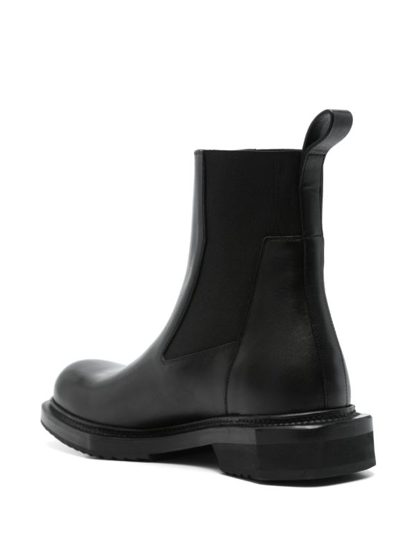 Rick Owens Black Beatle Cyclops Boots | Browns Boots