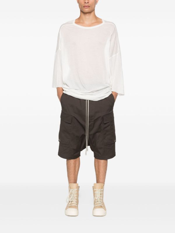Rick Owens Drawstring Cargo Shorts | Browns Cargo Shorts