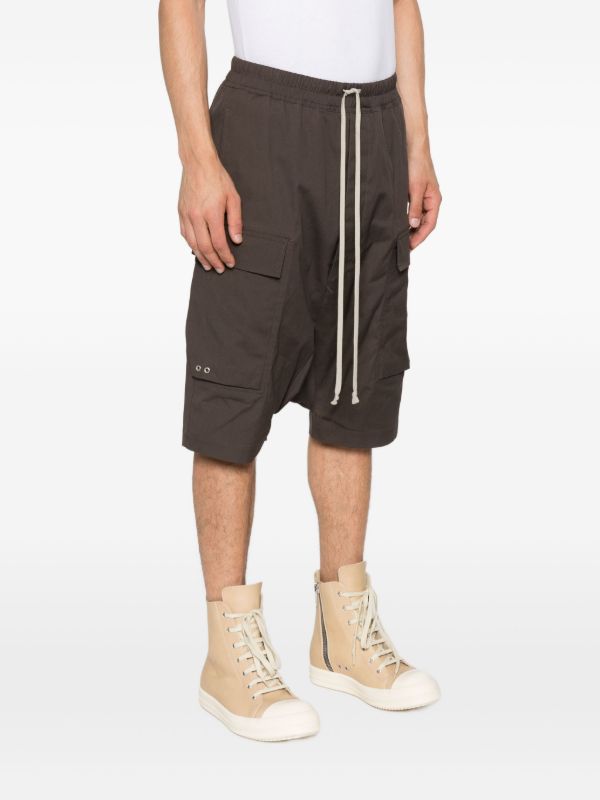 Rick Owens Drawstring Cargo Shorts | Browns Cargo Shorts