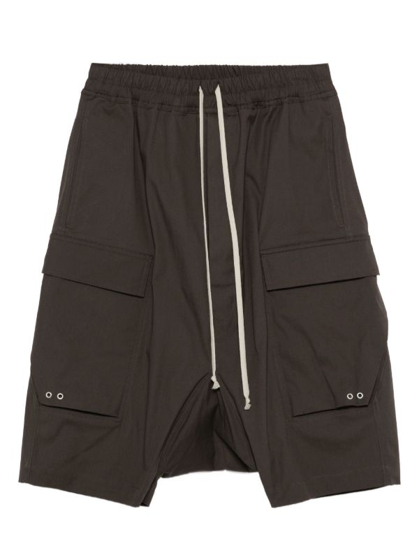 Rick Owens drawstring cargo shorts | Browns Cargo Shorts