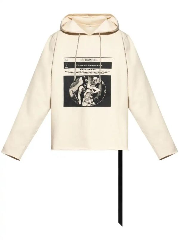 Rick Owens DRKSHDW Hollywood hoodie | Browns Hoodies
