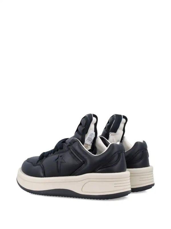 Rick Owens DRKSHDW Leather Sneakers | Browns Low-Tops