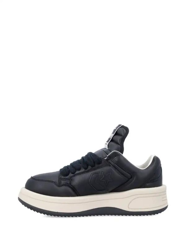 Rick Owens DRKSHDW Leather Sneakers | Browns Low-Tops