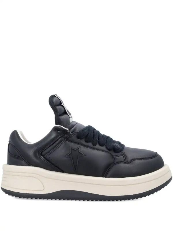 Rick Owens DRKSHDW leather sneakers | Browns Low-Tops